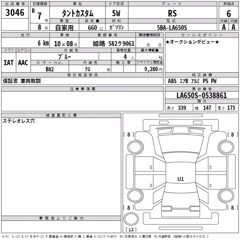 DAIHATSU TANTO