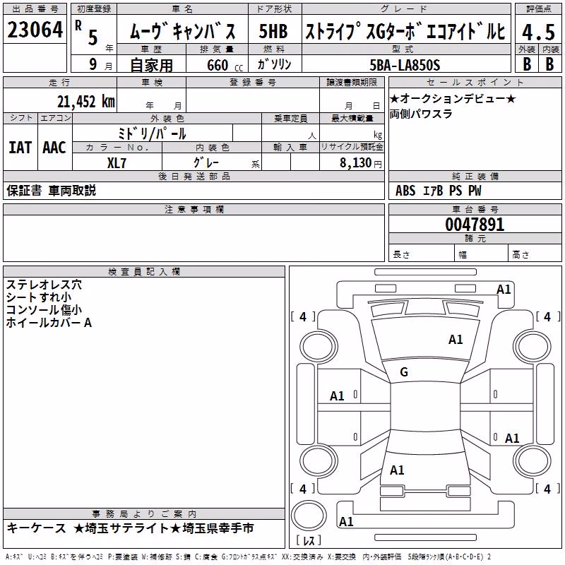 DAIHATSU MOVE CANBUS