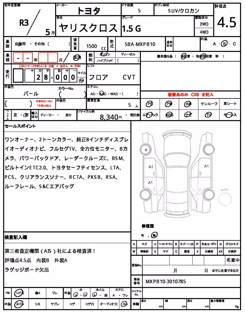 TOYOTA YARIS CROSS
