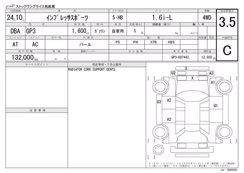 SUBARU IMPREZA