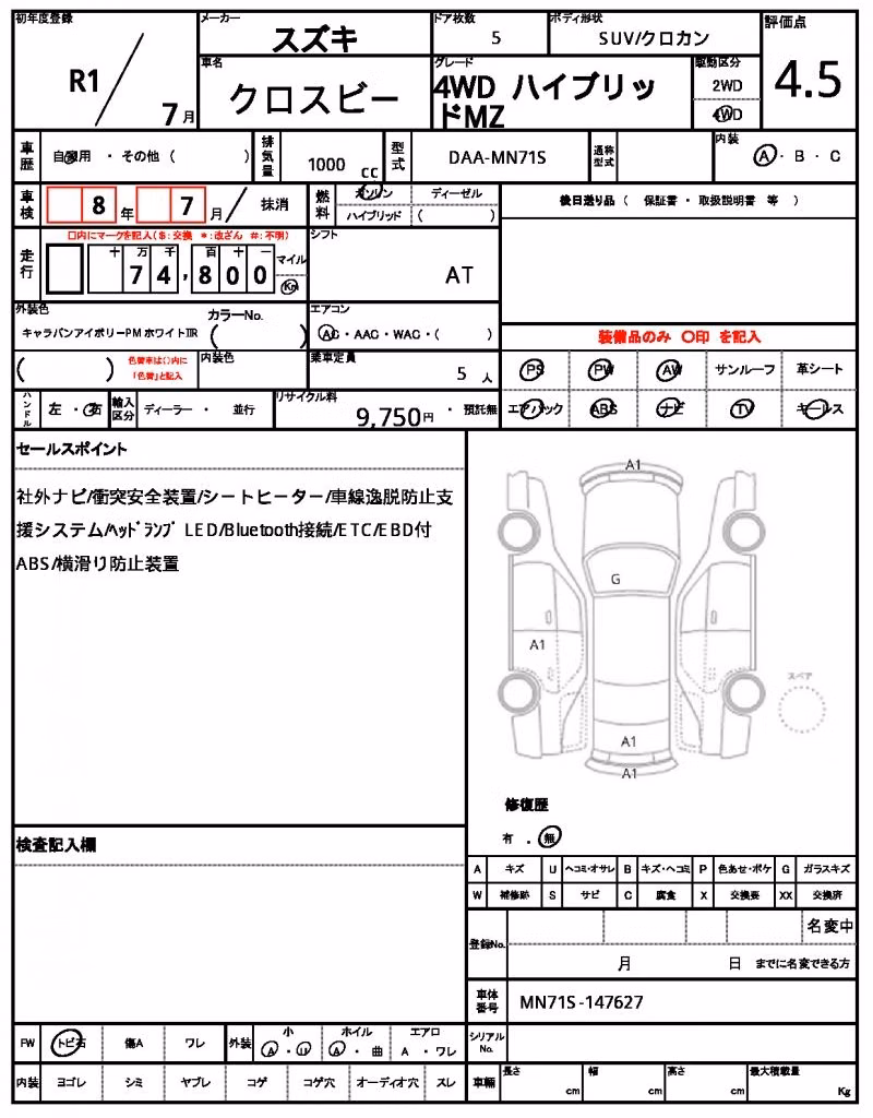 SUZUKI XBEE