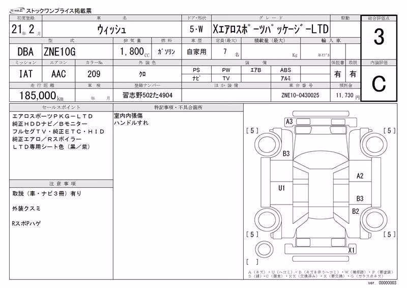 TOYOTA WISH