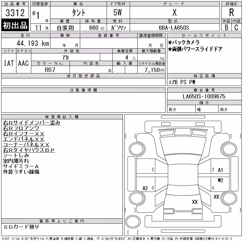 DAIHATSU TANTO