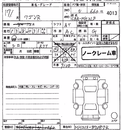 SUZUKI WAGON R