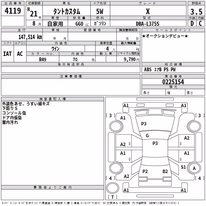DAIHATSU TANTO