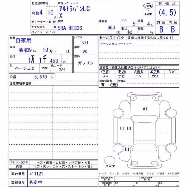 SUZUKI ALTO LAPIN