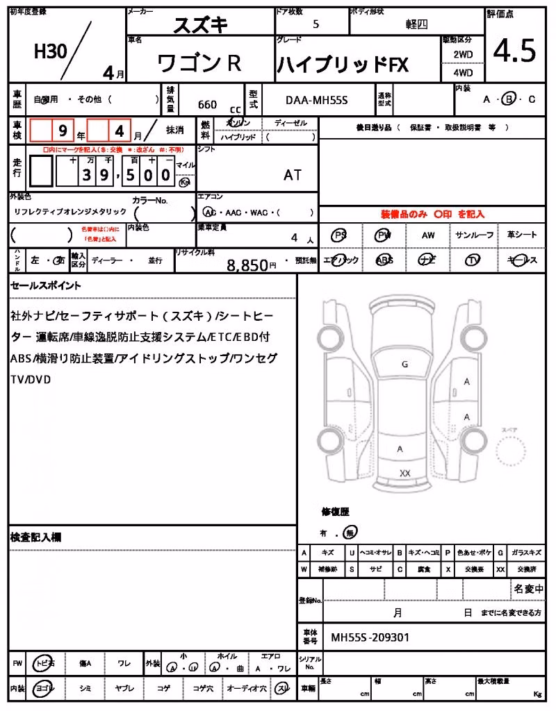 SUZUKI WAGON R