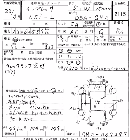 SUBARU IMPREZA