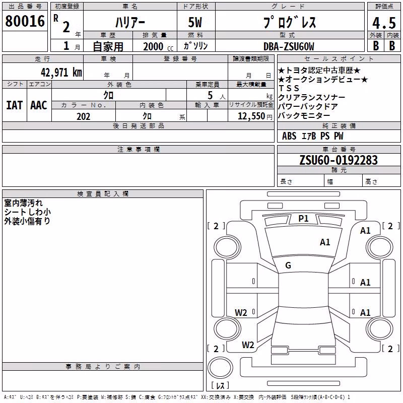 TOYOTA HARRIER