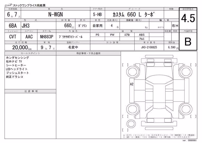 HONDA N-WGN
