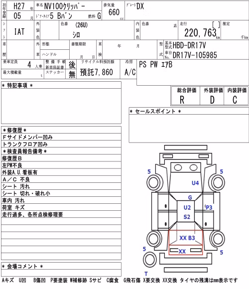 NISSAN NV100 CLIPPER