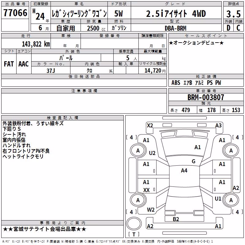 SUBARU LEGACY