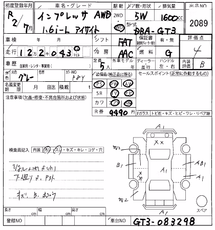 SUBARU IMPREZA