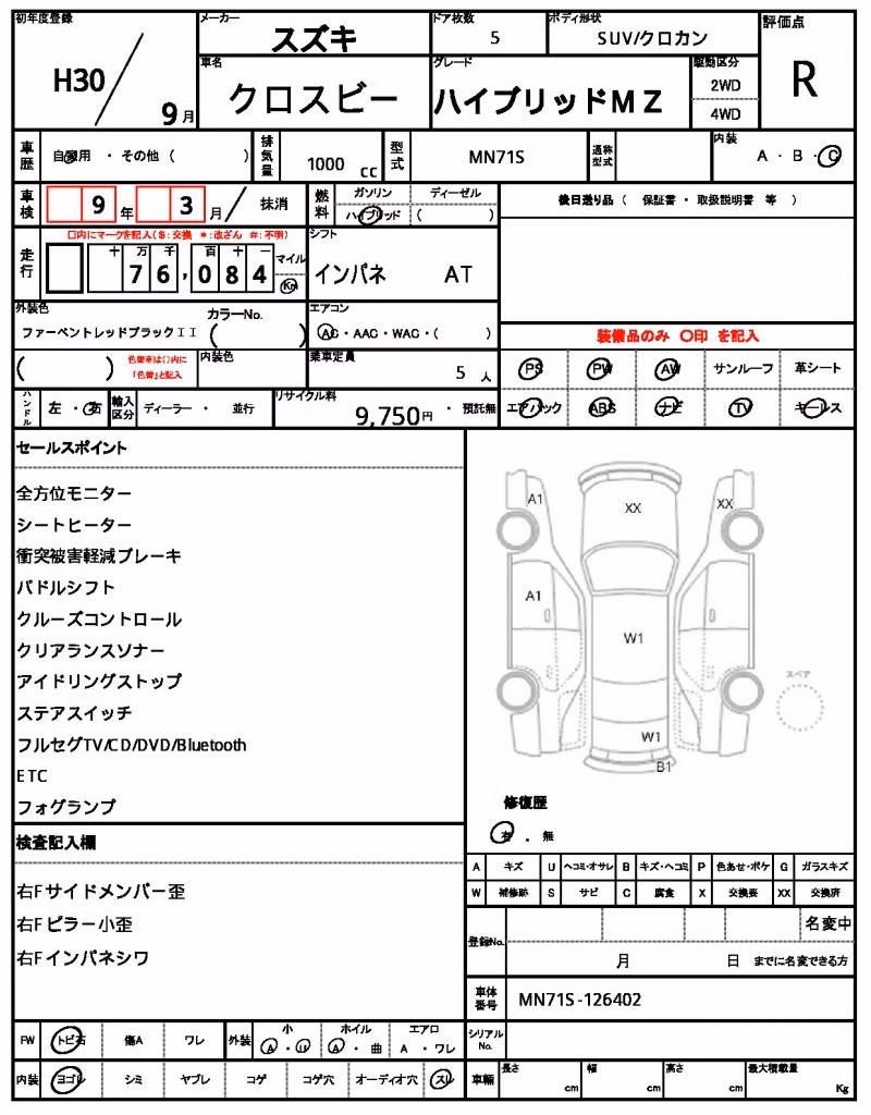 SUZUKI XBEE