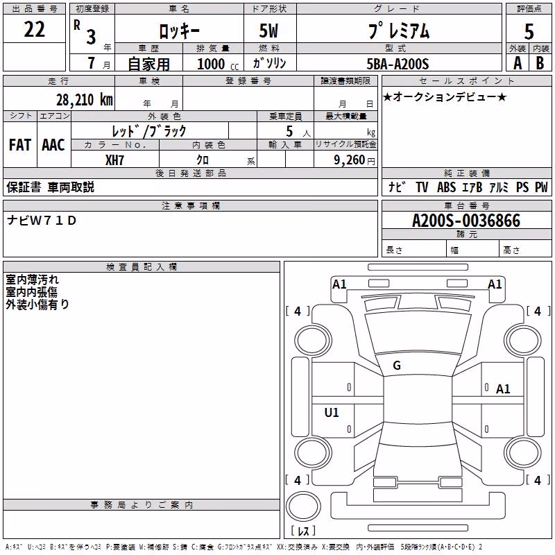 DAIHATSU ROCKY
