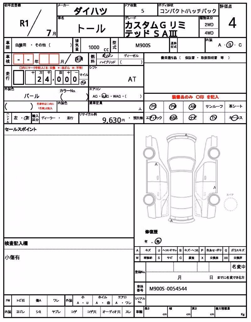DAIHATSU THOR