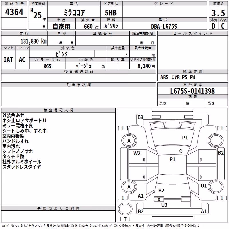 DAIHATSU MIRA COCOA