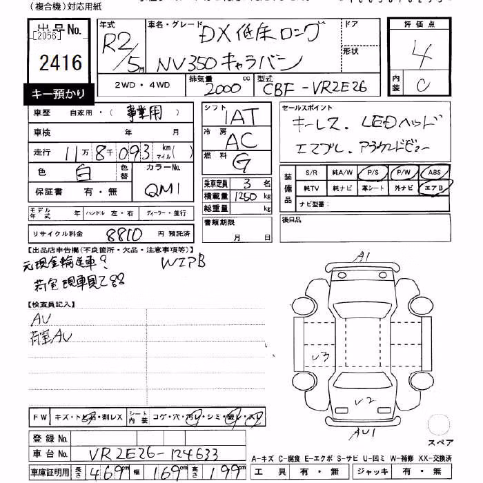 NISSAN NV350 CARAVAN