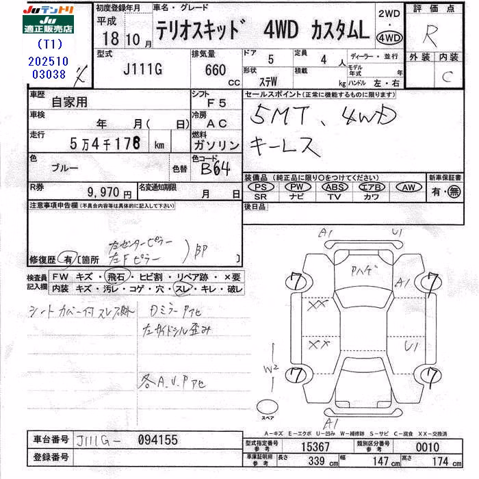 DAIHATSU TERIOS KID