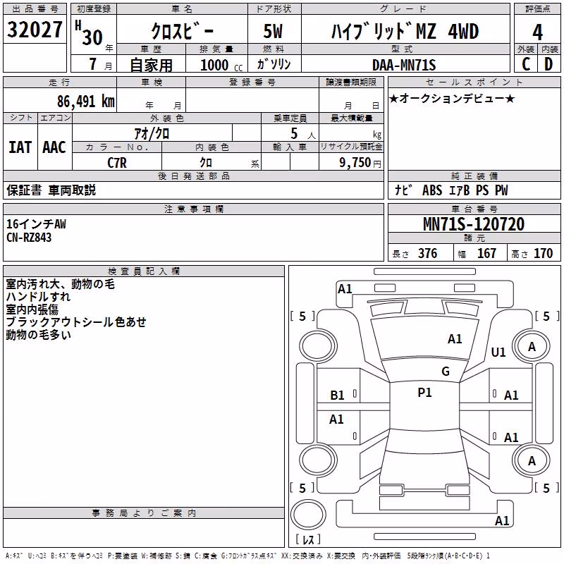 SUZUKI XBEE