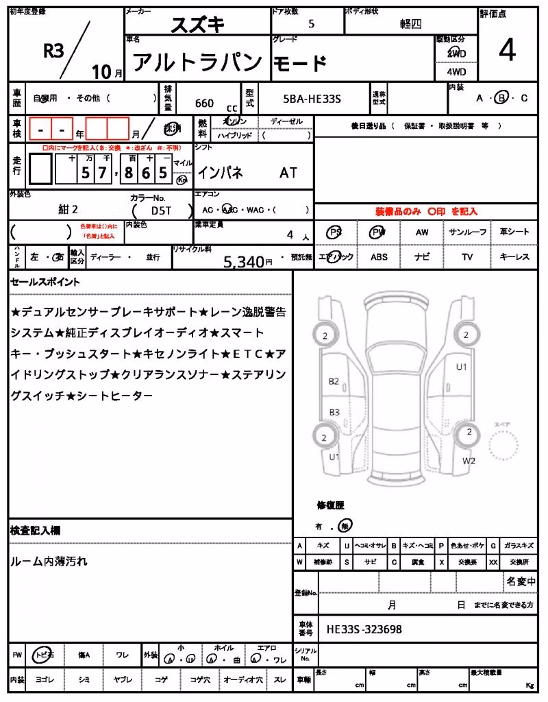 SUZUKI ALTO LAPIN