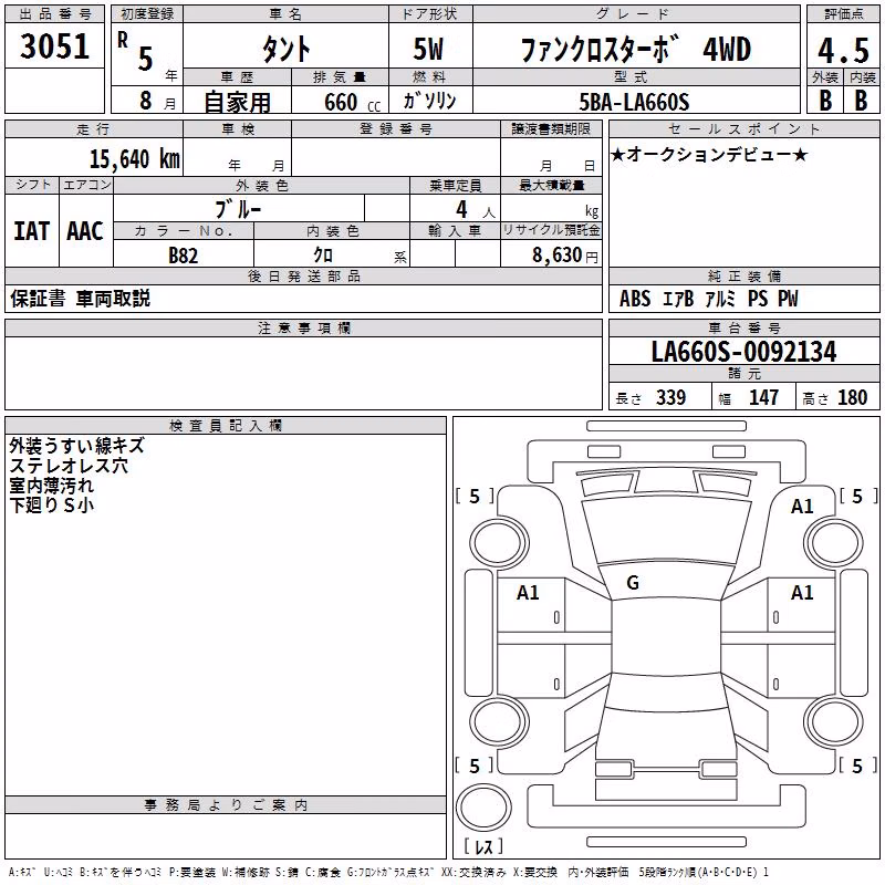DAIHATSU TANTO