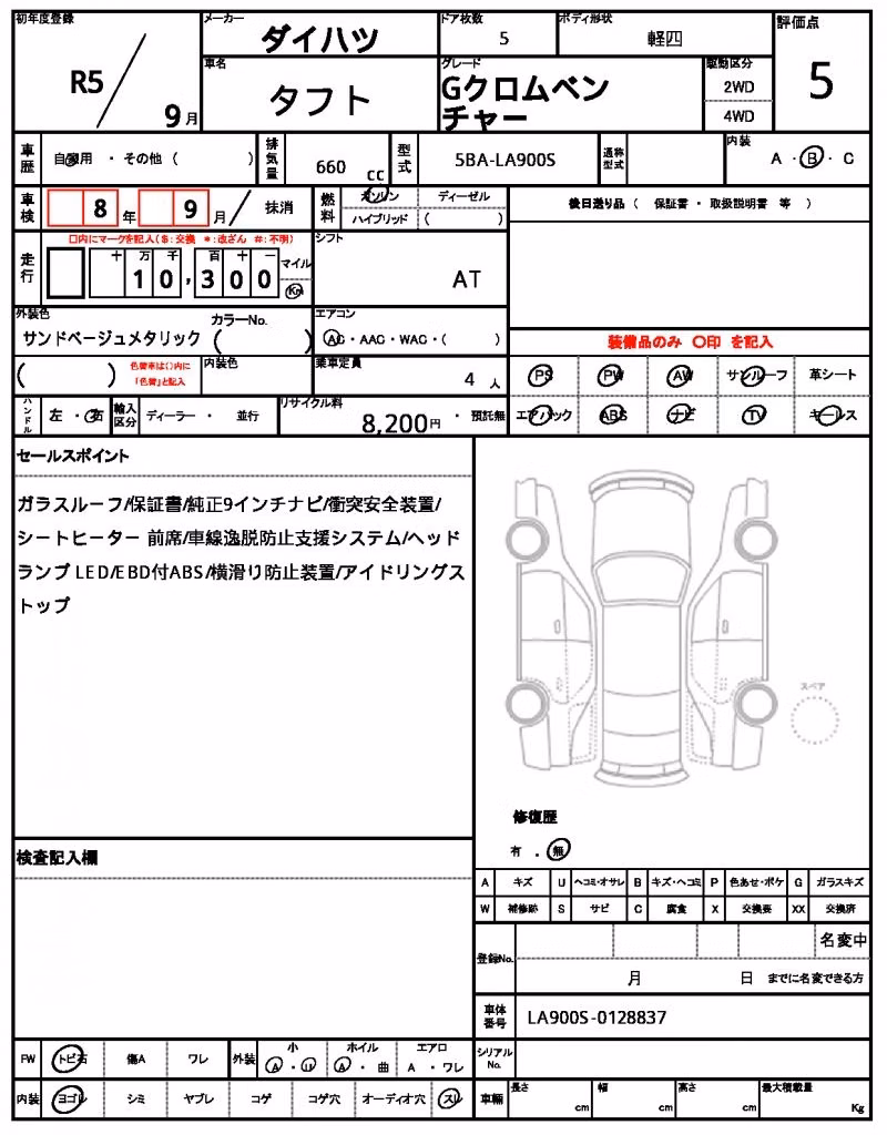 DAIHATSU TAFT