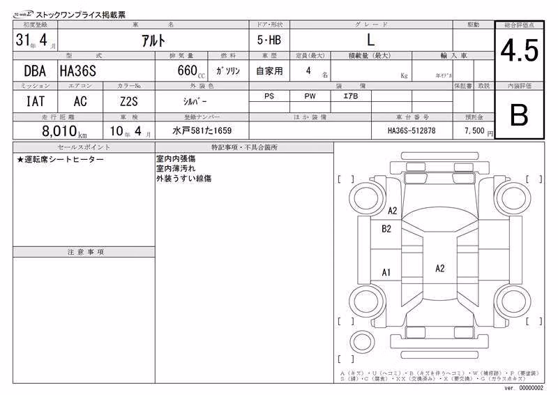 SUZUKI ALTO