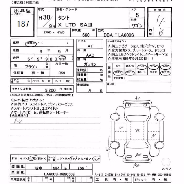 DAIHATSU TANTO