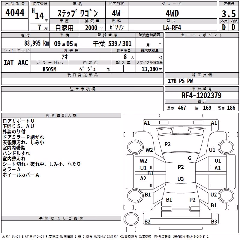 HONDA STEPWGN
