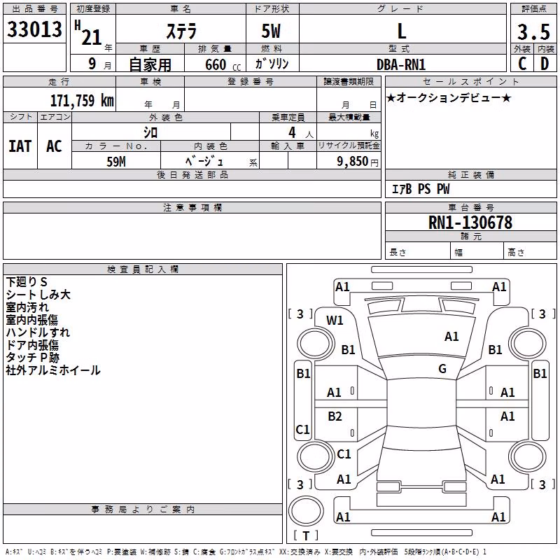 SUBARU STELLA