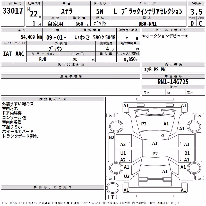 SUBARU STELLA