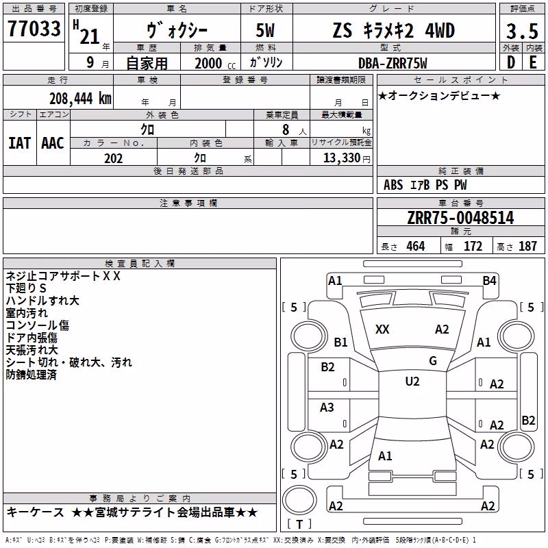 TOYOTA VOXY
