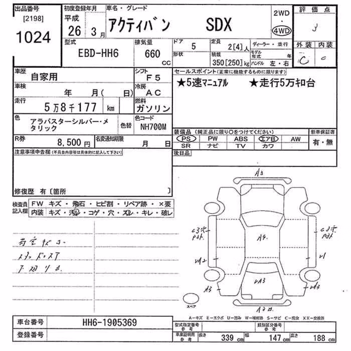 HONDA ACTY