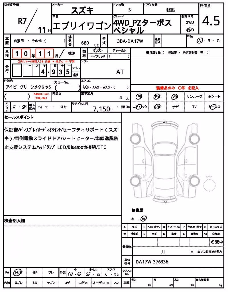 SUZUKI EVERY
