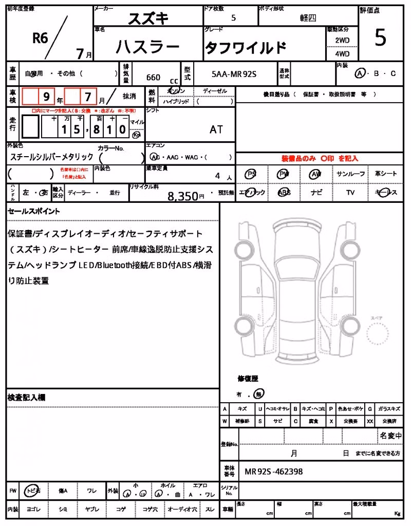 SUZUKI HUSTLER