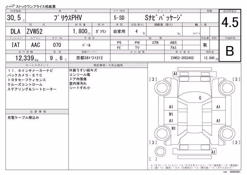 TOYOTA PRIUS PHV