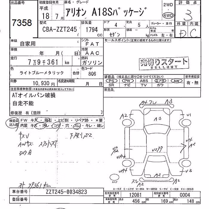 TOYOTA ALLION