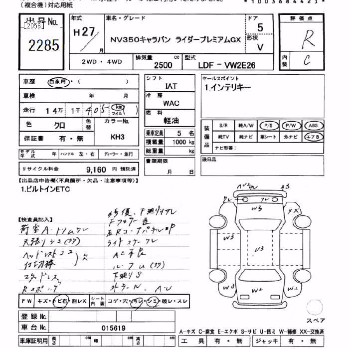 NISSAN NV350 CARAVAN