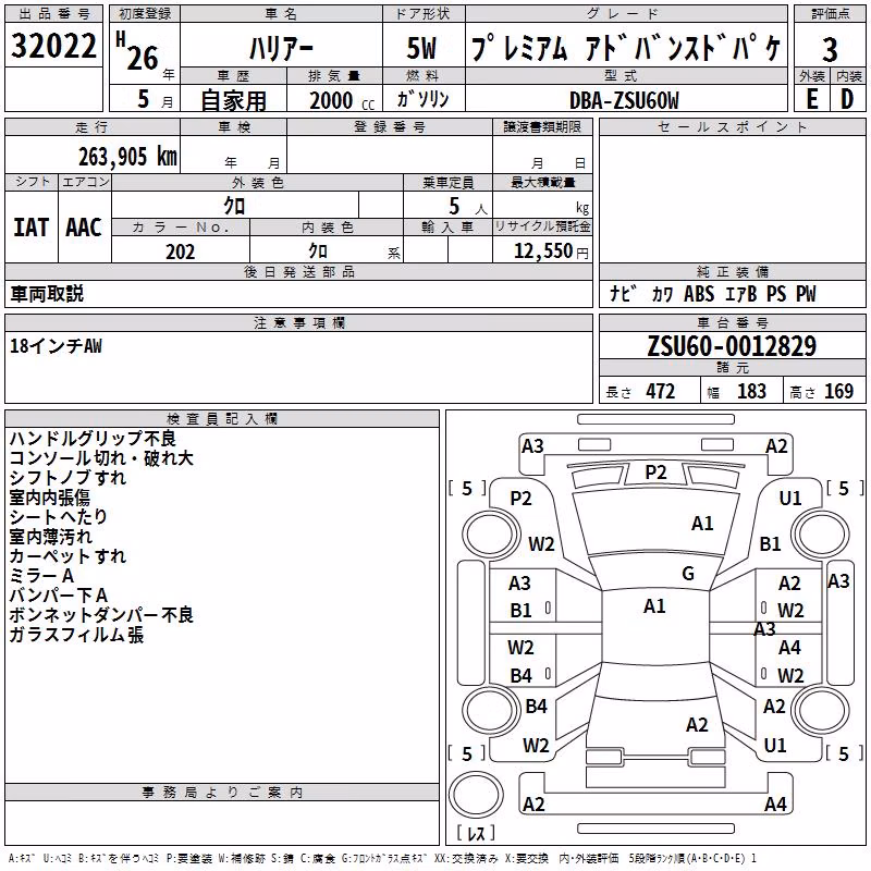 TOYOTA HARRIER