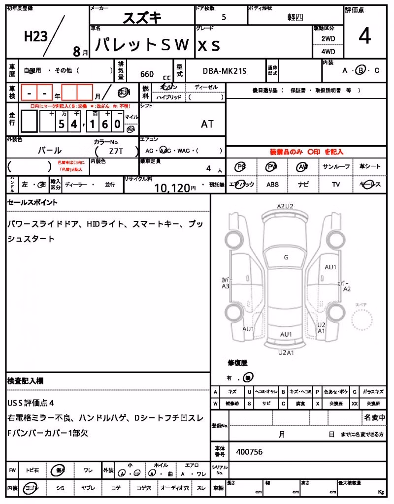 SUZUKI PALETTE