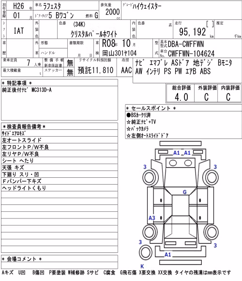 NISSAN LAFESTA