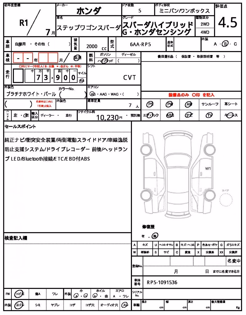 HONDA STEPWGN