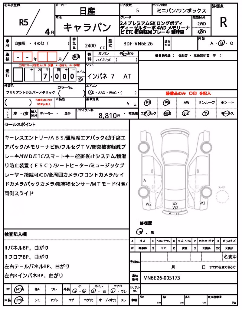 NISSAN CARAVAN