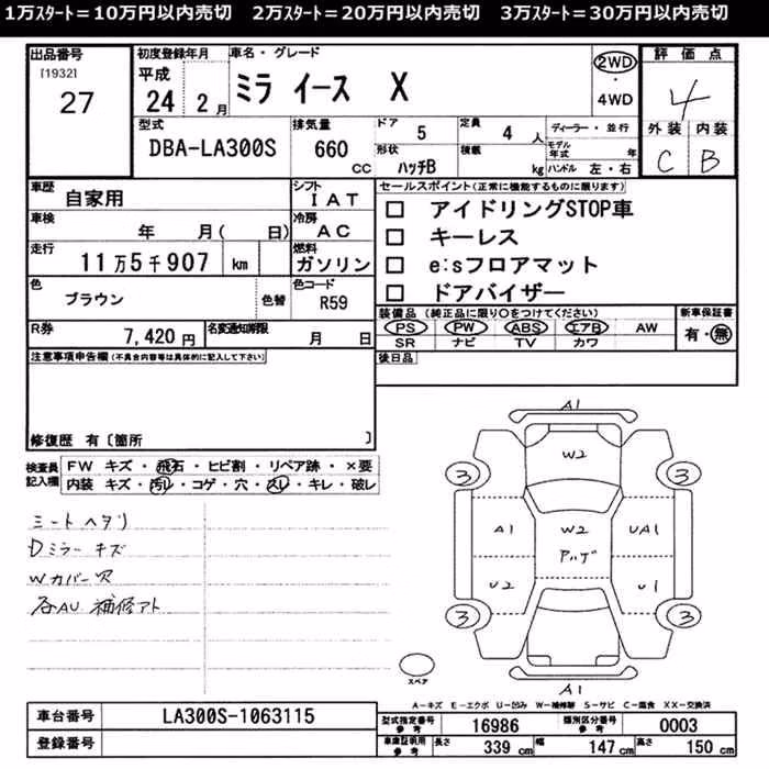 DAIHATSU MIRA E:S
