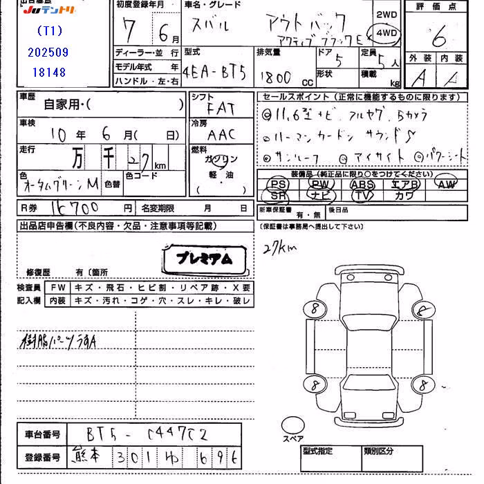 SUBARU OUTBACK