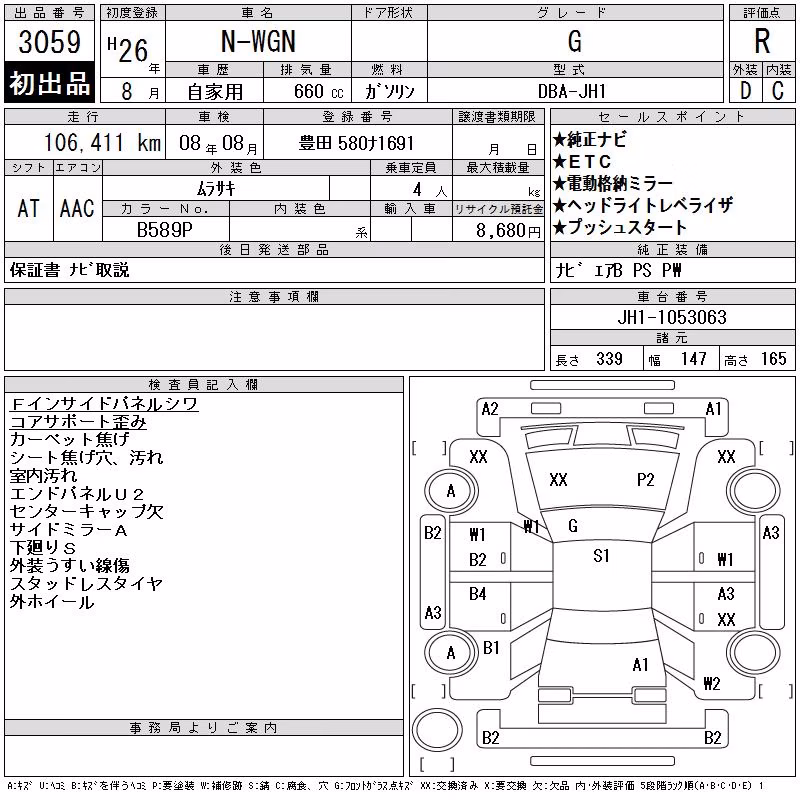 HONDA N-WGN