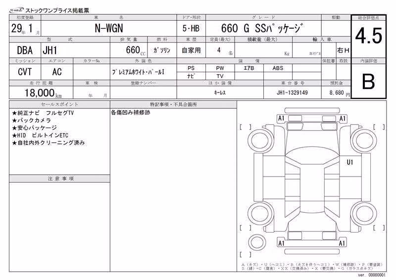 HONDA N-WGN
