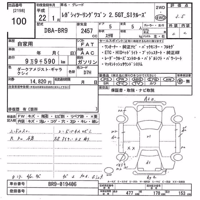 SUBARU LEGACY