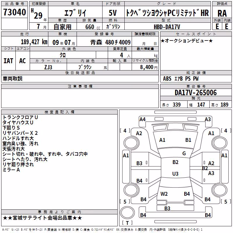SUZUKI EVERY